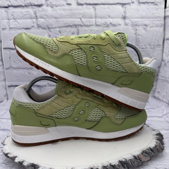 Saucony Shadow 5000 Running Shoes Trainers Women's Size 11 US 9 UK Green EUC - Picture 10 of 14